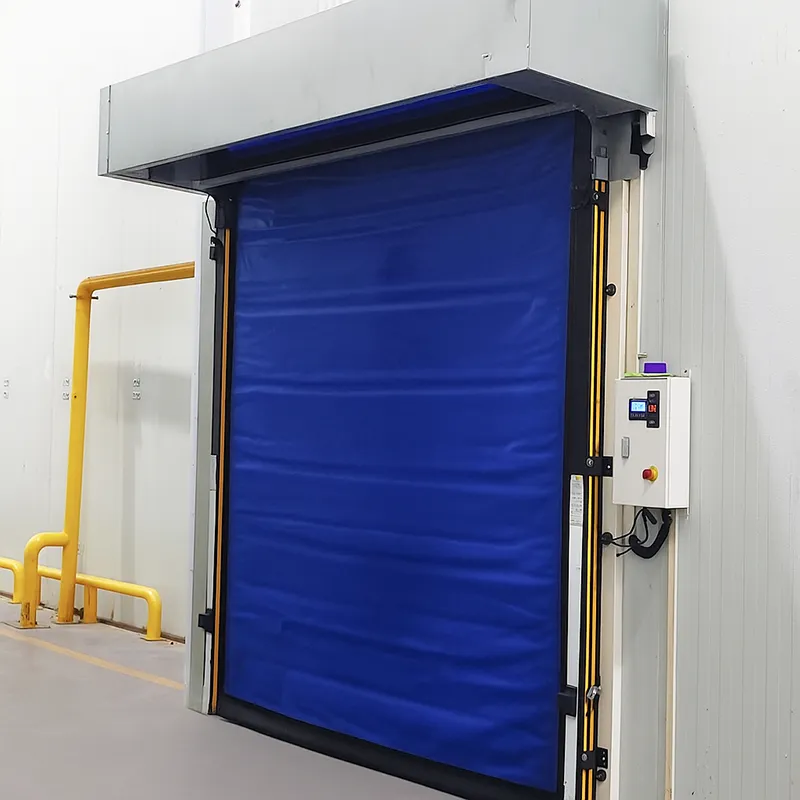 Cold storage fast roll up door