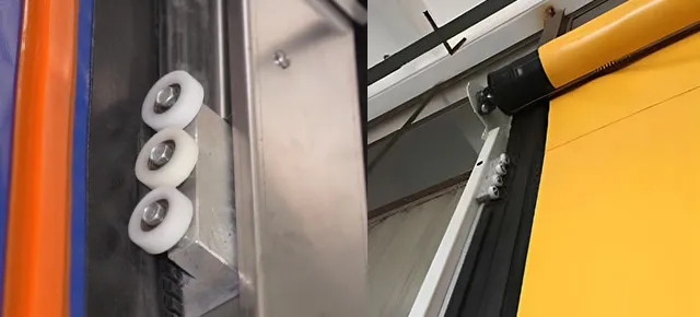 self-repairing rail structure