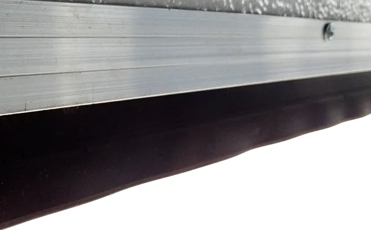 glass garage door beam seals