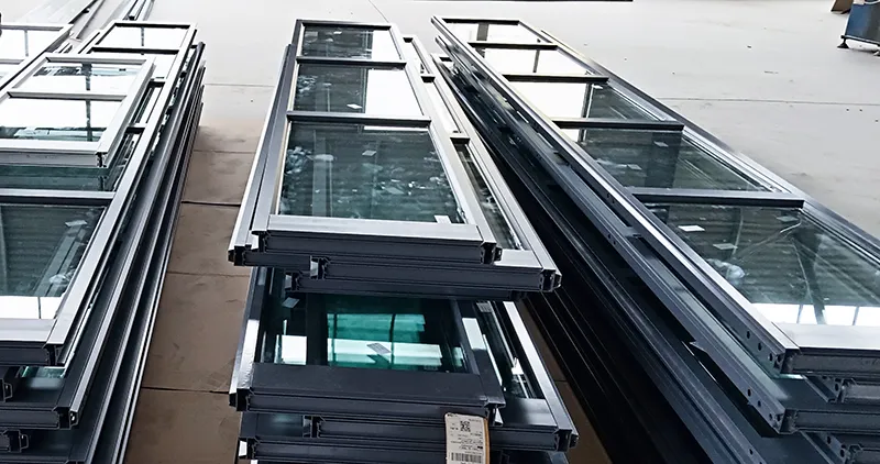 glass garage door panels