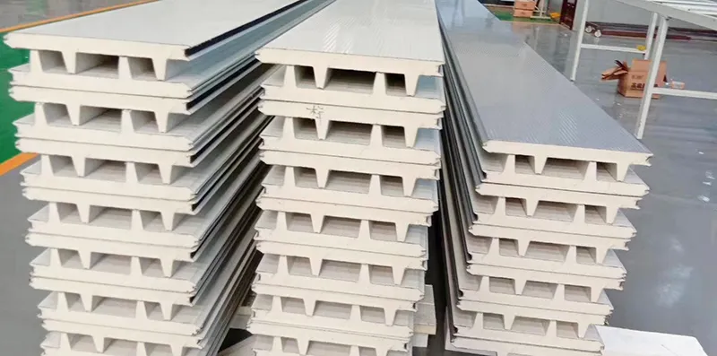 sectional door with rib panel