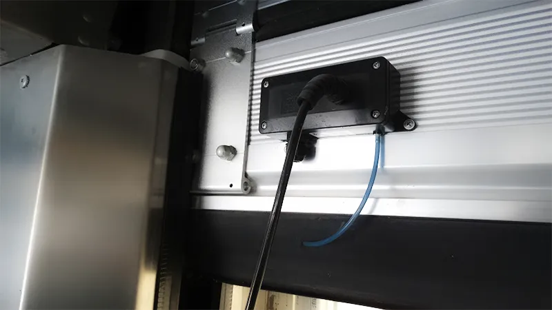 spiral fast door safety airbag