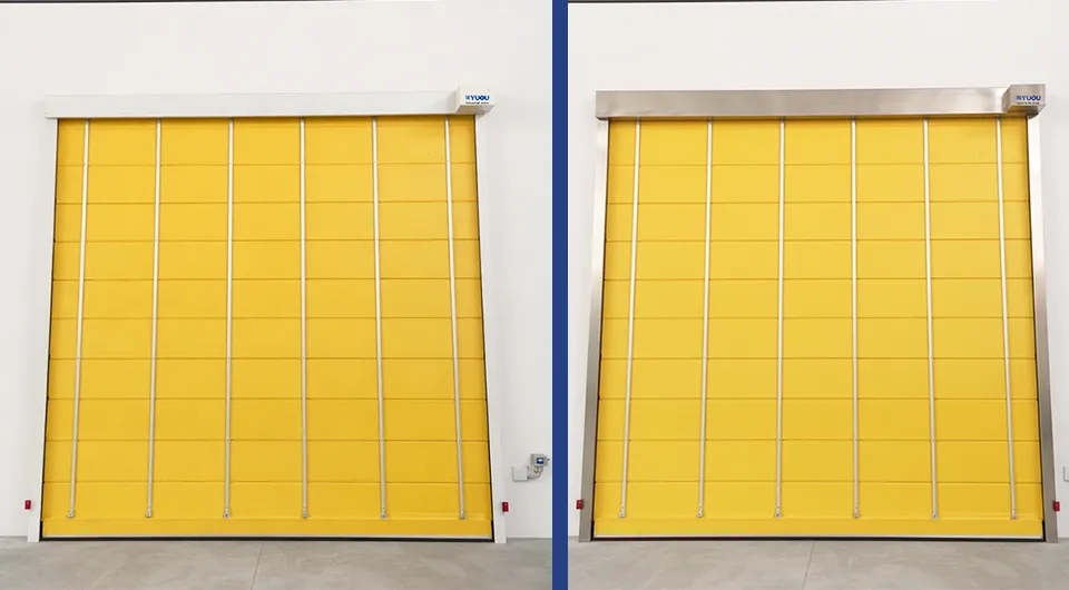 stacking rapid door frame