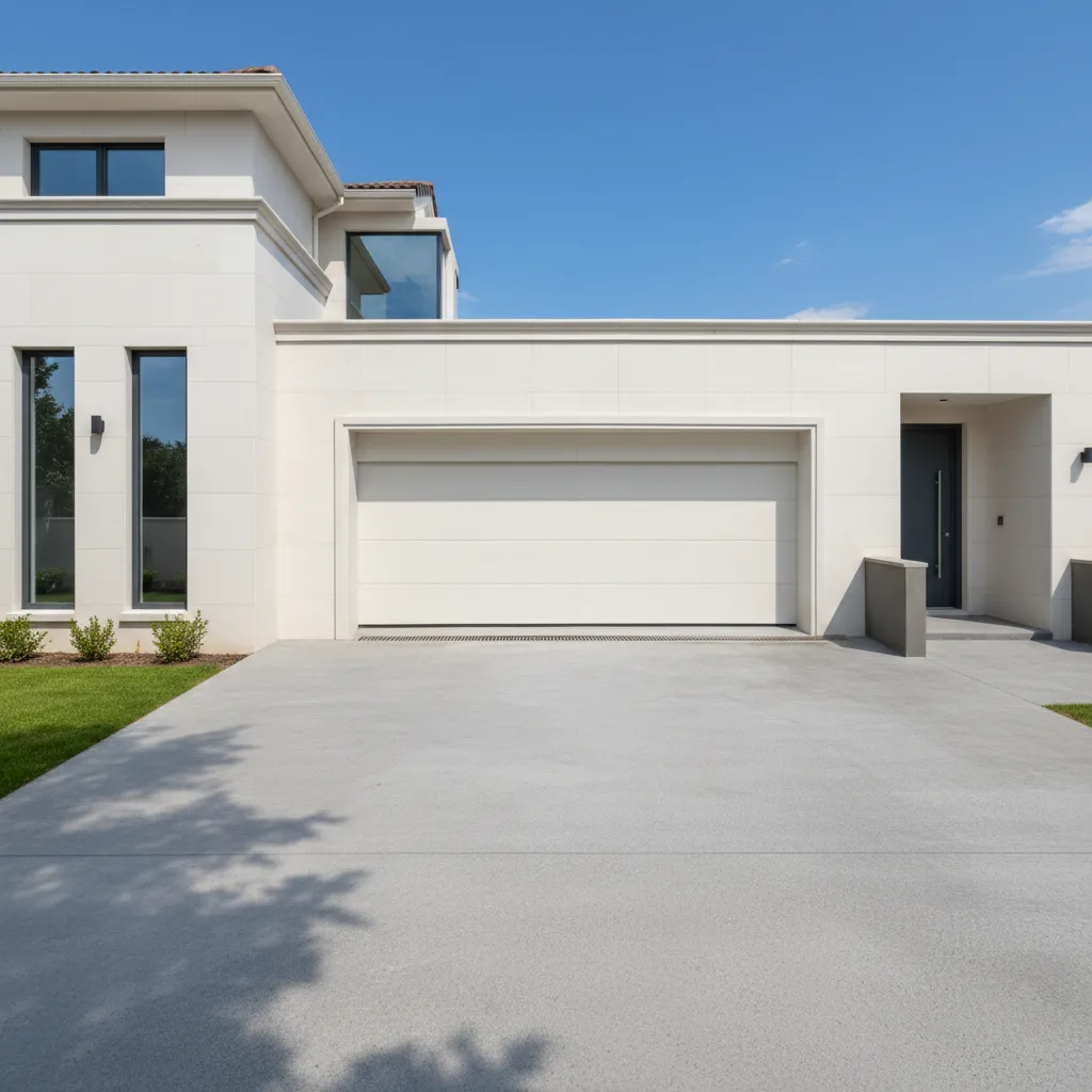 residential aluminum garage door