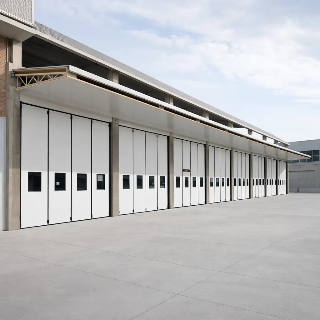 warehouse folding door