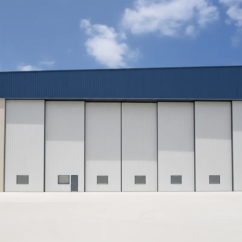 airplane sliding hangar door