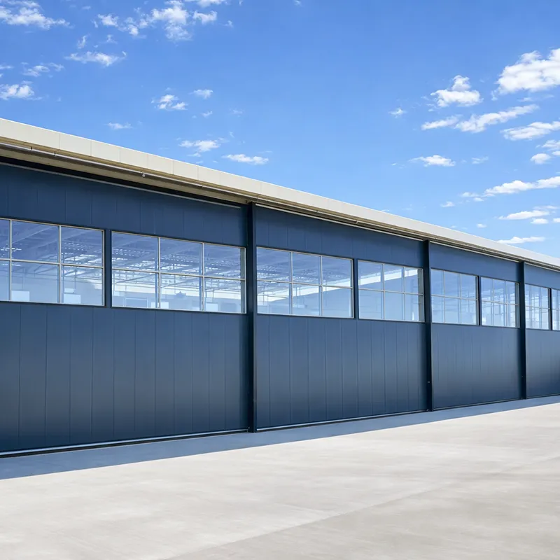 sliding hangar door for airport