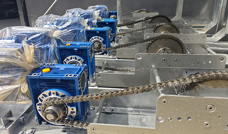 sliding hangar door motor