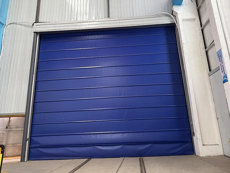 PVC fold up fast door