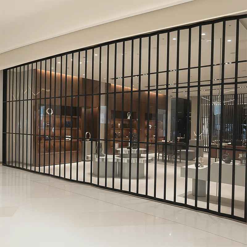 Side-Folding Security Closure