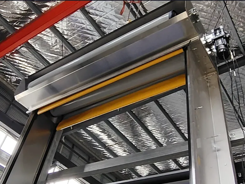 YUOU Double track freezer high speed door