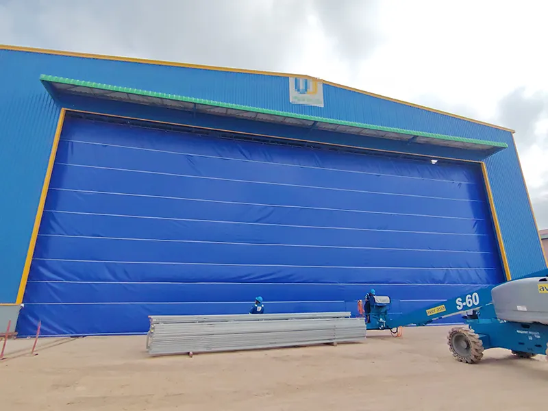 aircraft hangar door for civil hangar