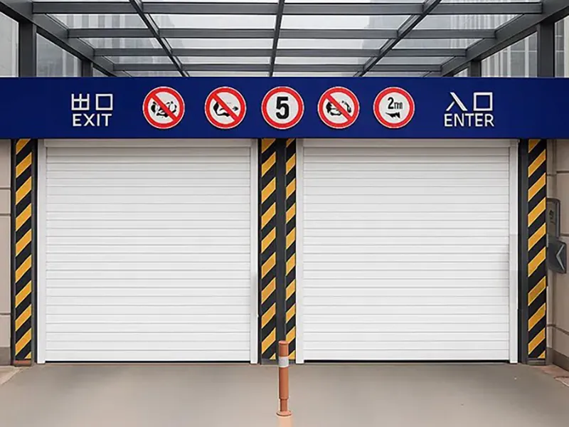 aluminum roll fast door for garage