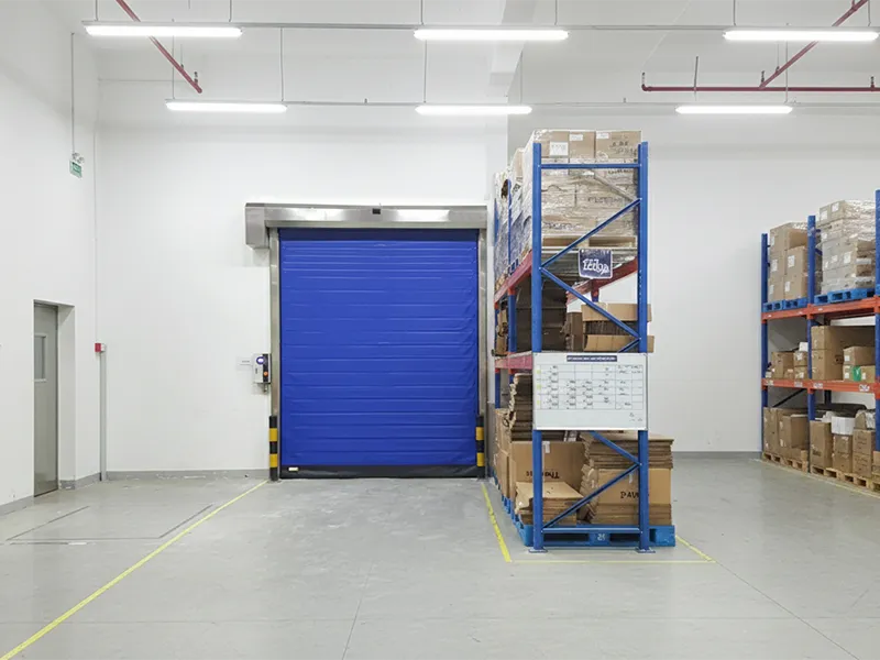 freezer high speed door for supermarket