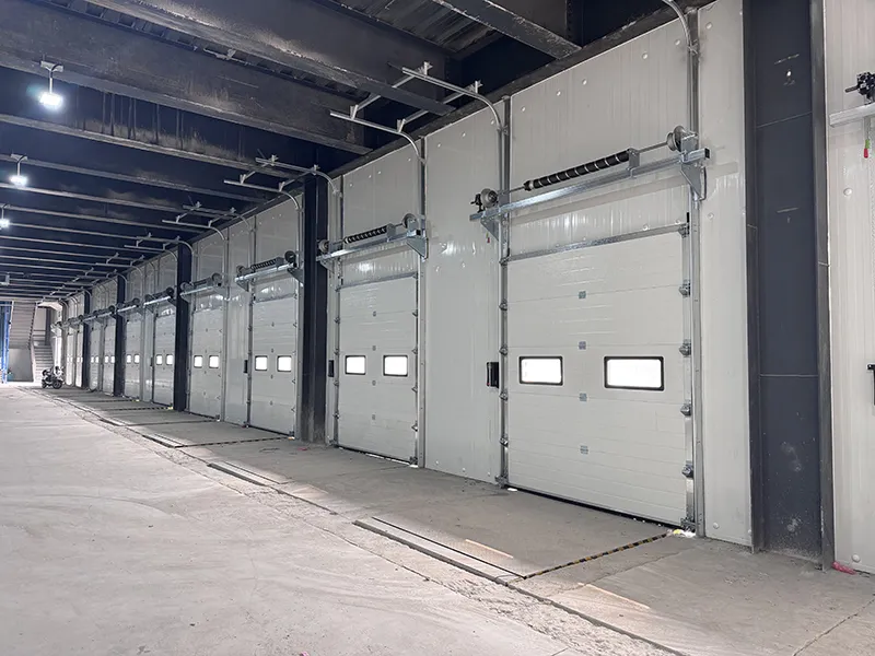 insulation sectional door