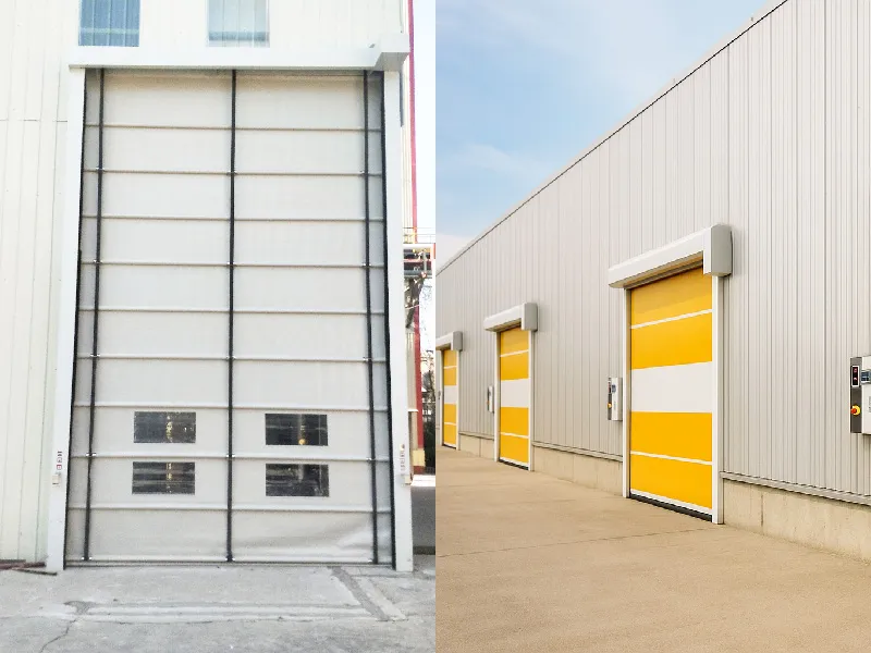 stacking rapid door vs roller rapid door
